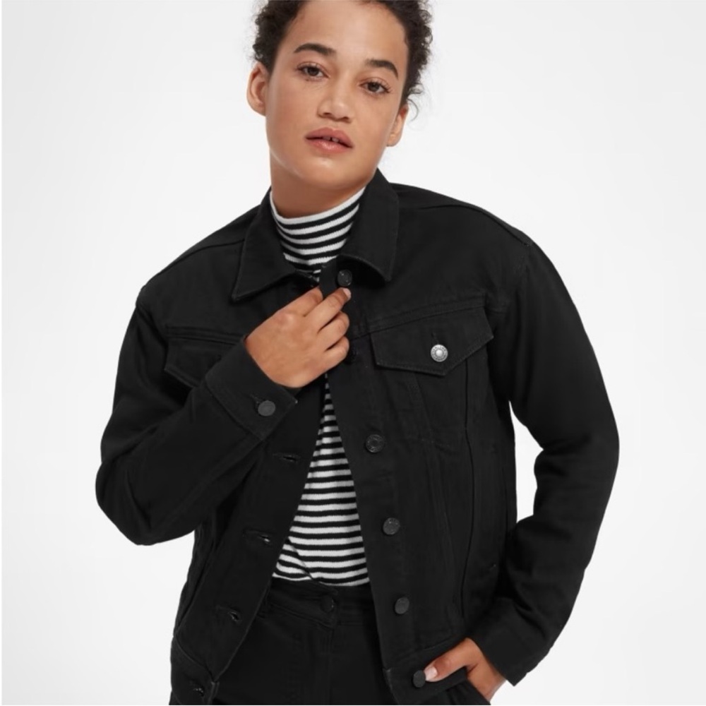 Everlane The Denim Jacket in Black